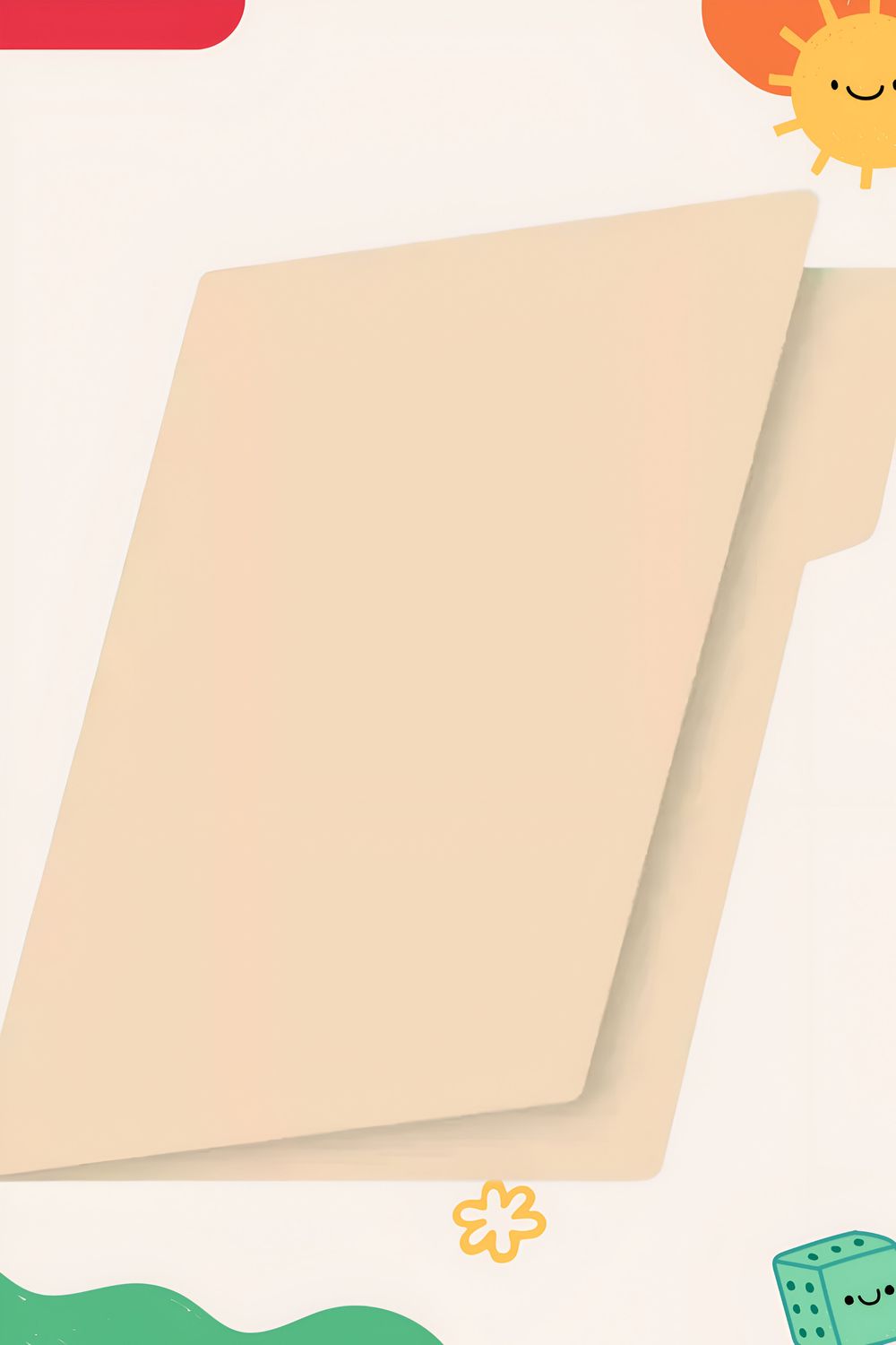 Folder crema con 100