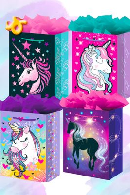Bolsa med con 12 unicornio magico