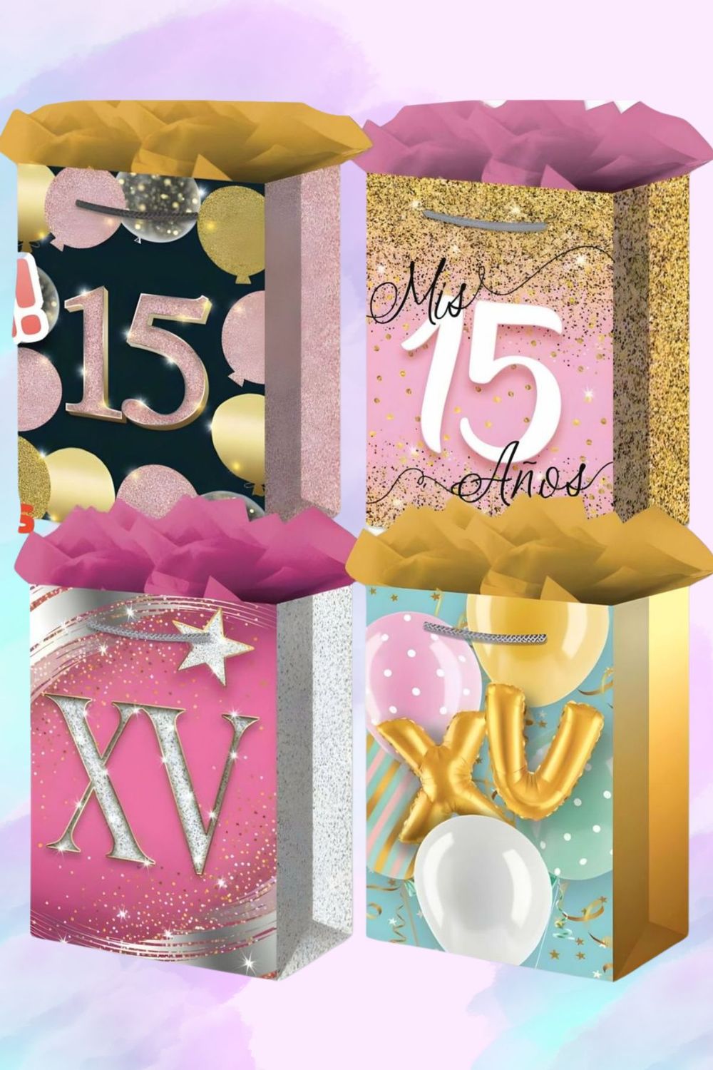 bolsa med c/6 padi xv ilusiones