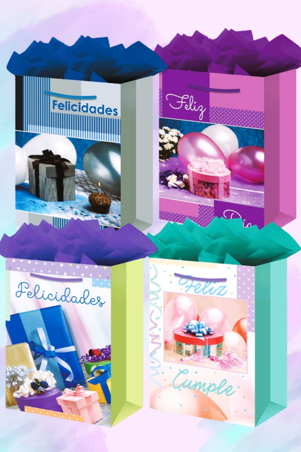 Bolsa de regalo MED PAD COLOR c/12