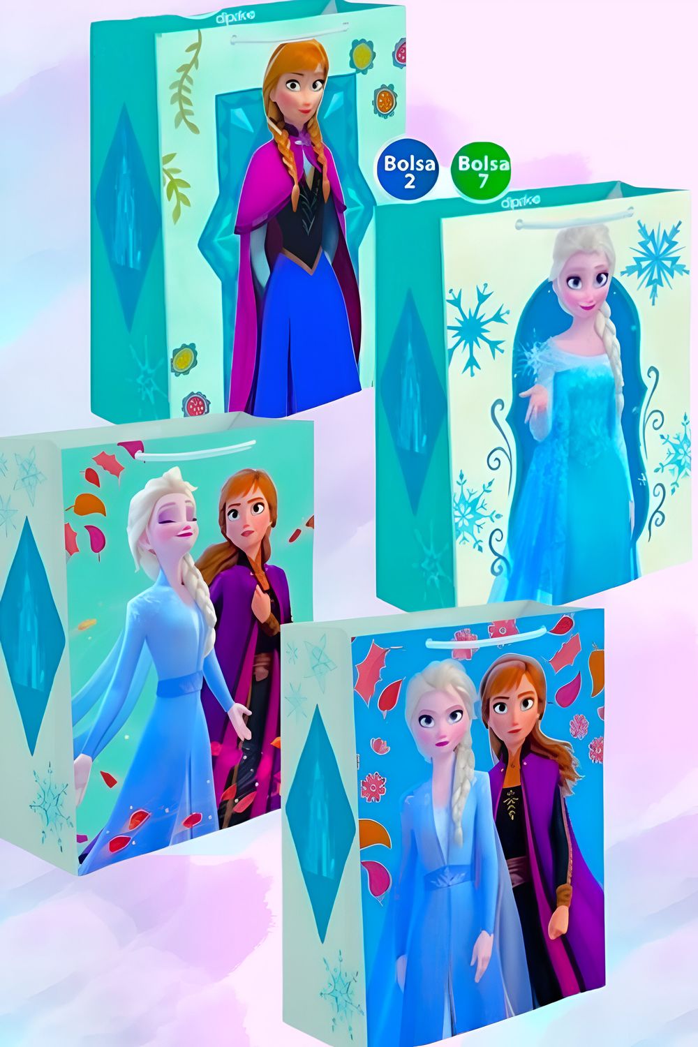 Bolsa de regalo MED DIPAK c/10 Frozen