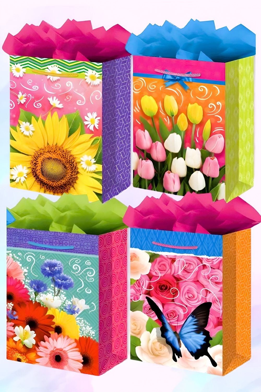 Bolsa de regalo Mediana PAD COLOR c/12