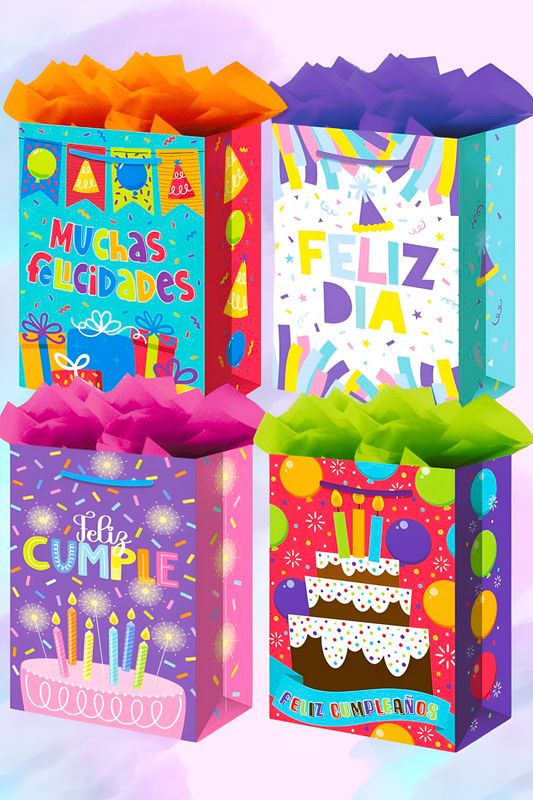 Bolsa de regalo PAD COLOR c/12 CHICA