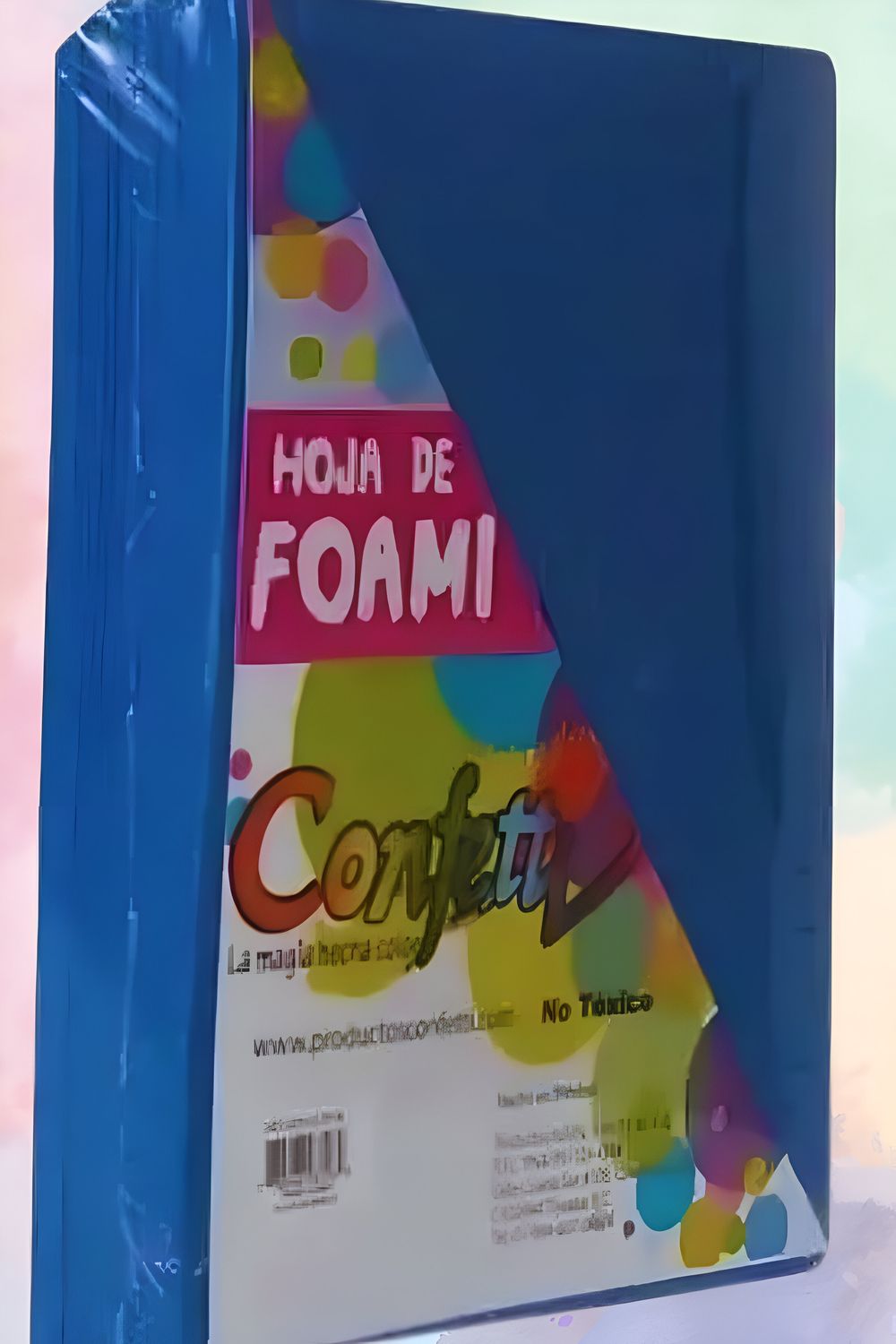 foamy carta con 24 pzas azul marino