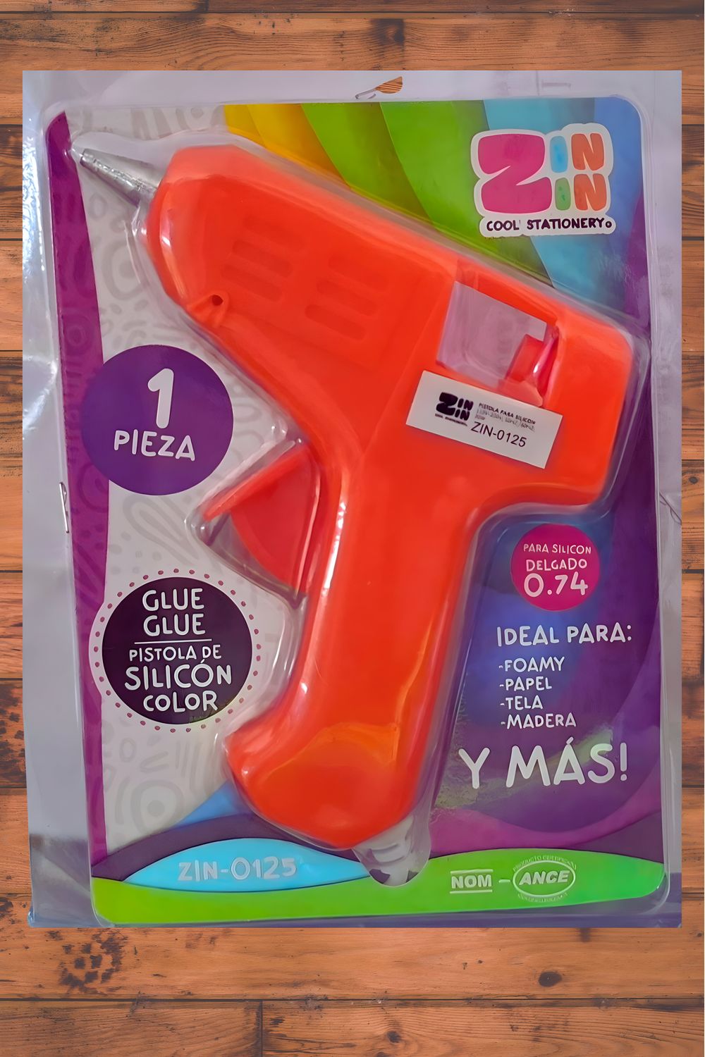 Pistola de silicon de colores