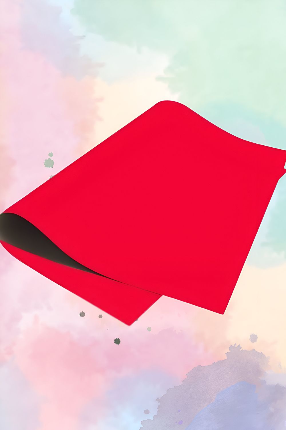 foamy pliego 90x70 cm rojo pza