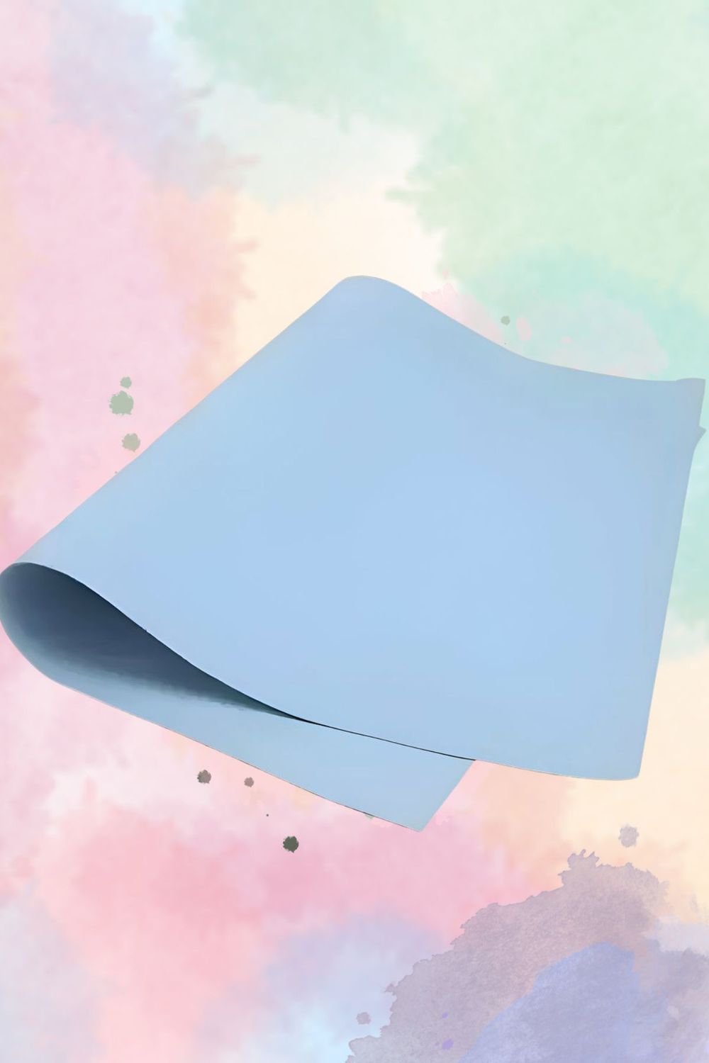 foamy pliego 90x70 cm azul cielo pza