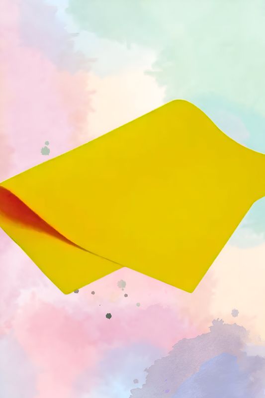 foamy pliego 90x70 cm amarillo canario pza
