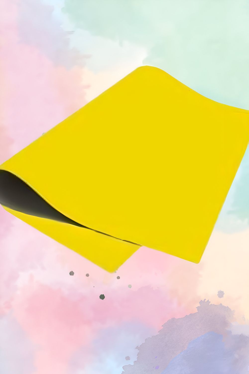 foamy pliego 90x70 cm amarillo mango pza