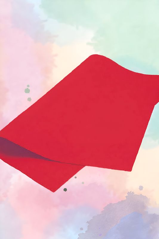 foamy pliego 90x70 cm rojo bandera pza