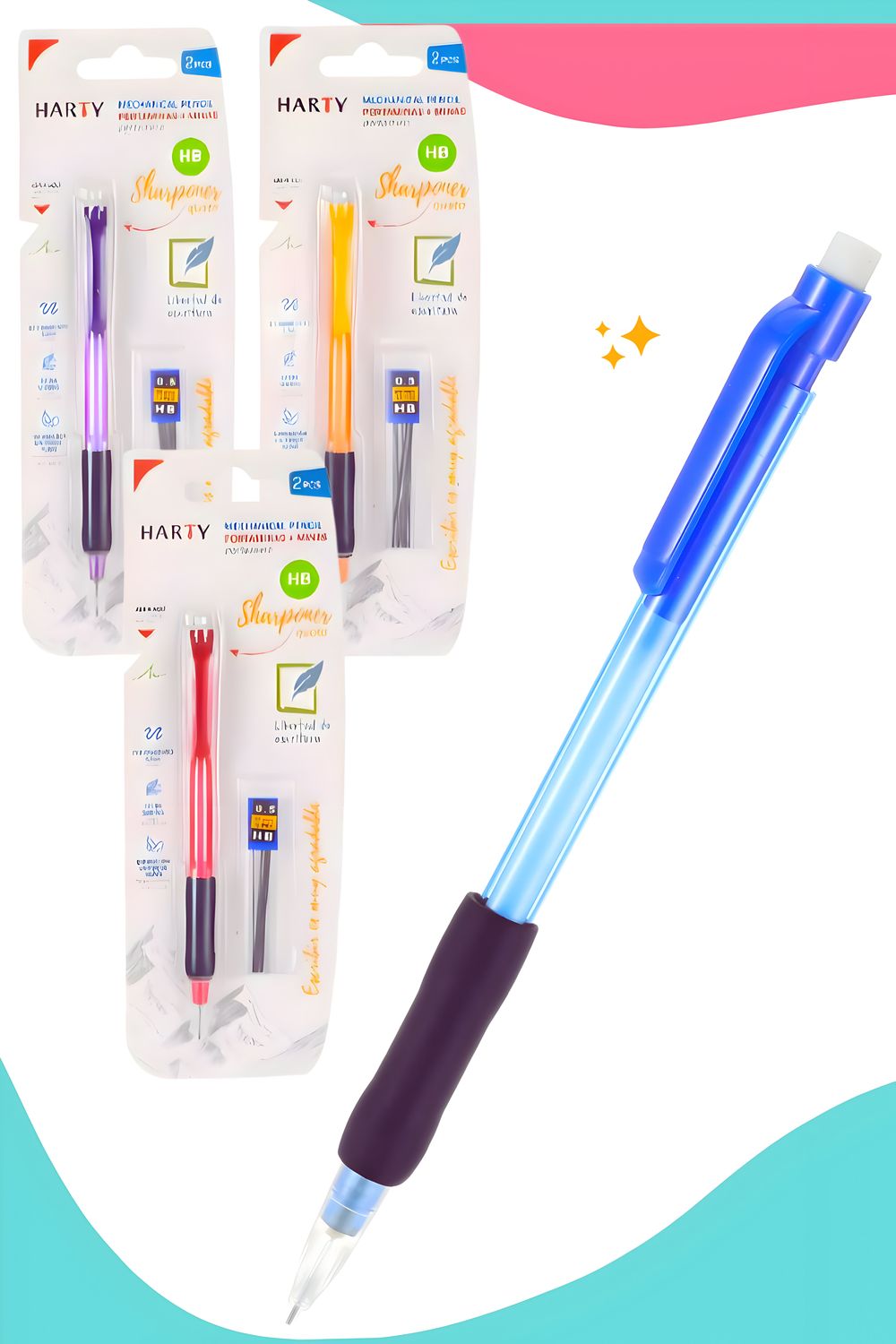 Portaminas 0.5 con minas HARTY