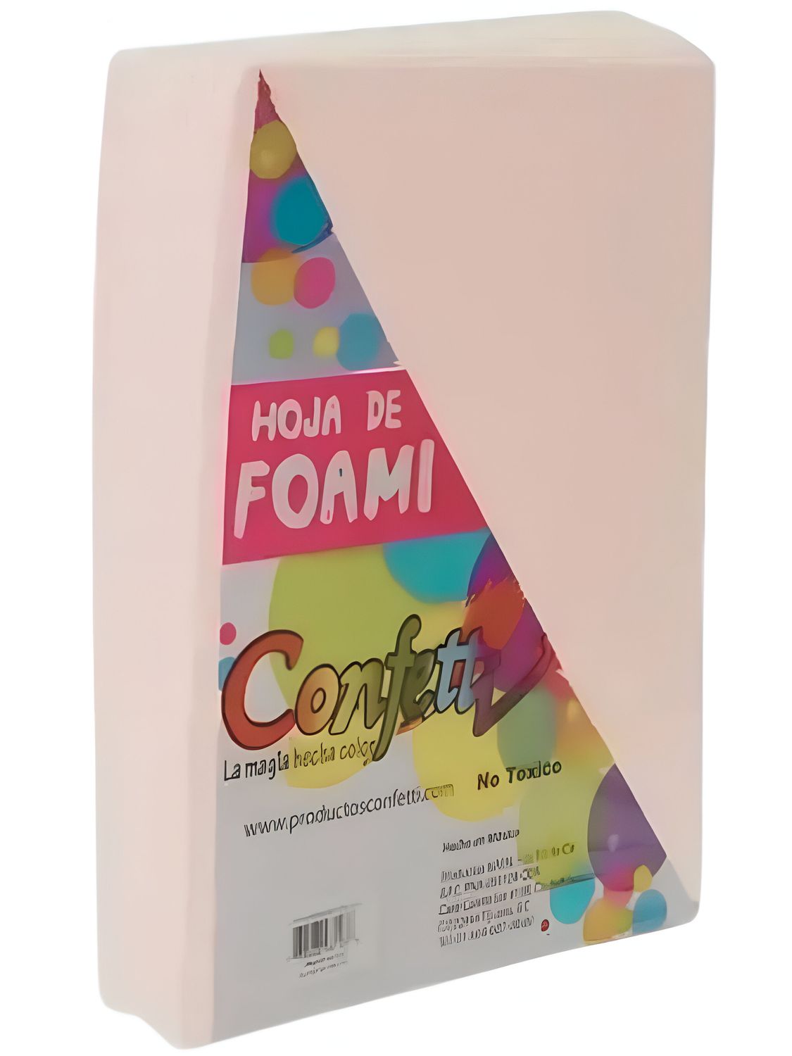 foamy carta con 24 pzas carne claro