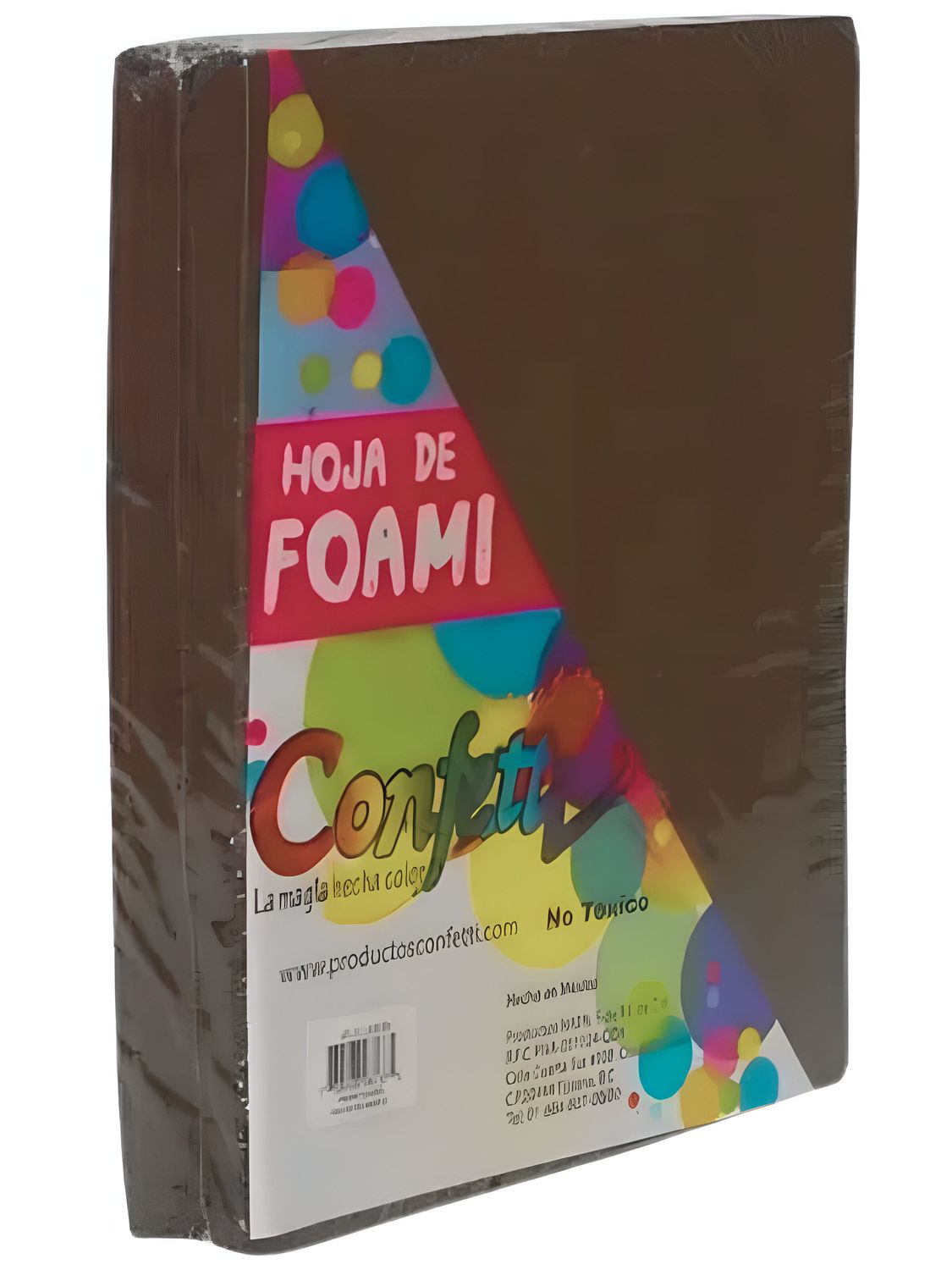 foamy carta con 24 pzas chocolate