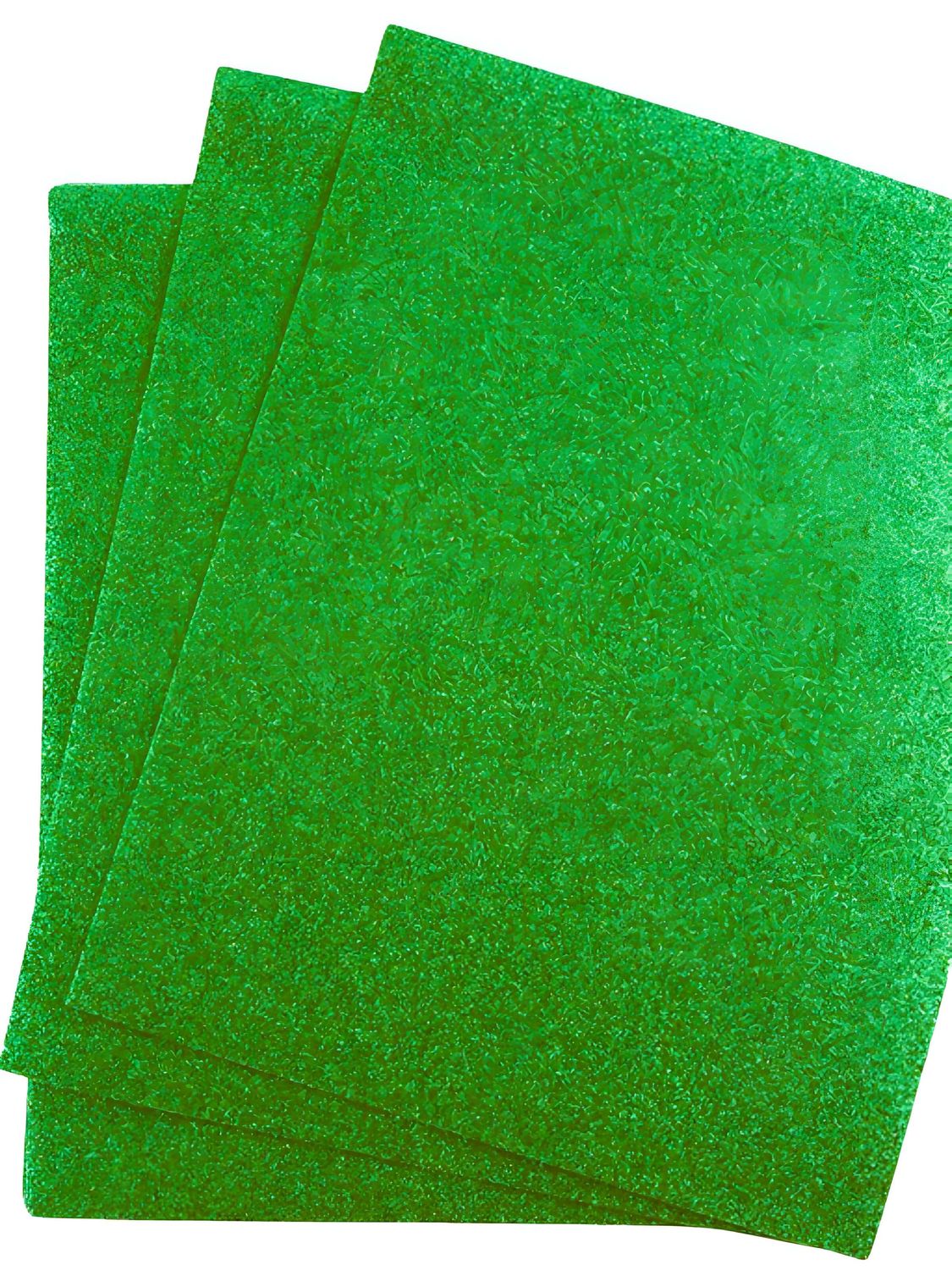 Foamy C/10 Carta adiamantado verde bandera