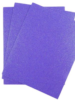 Foamy carta c/10 morado iris diamantado #220