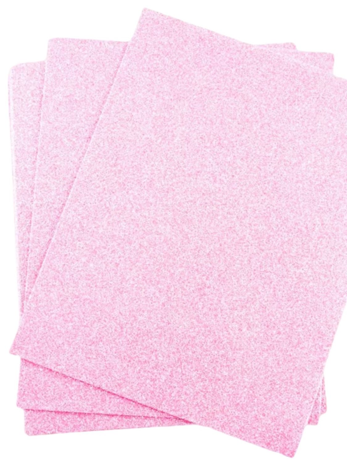 Foamy c/10 carta adiamantado rosa claro #224