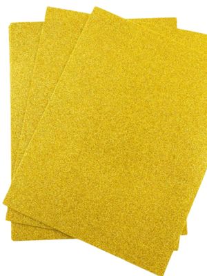Foamy c/10 carta diamantado Amarillo #113