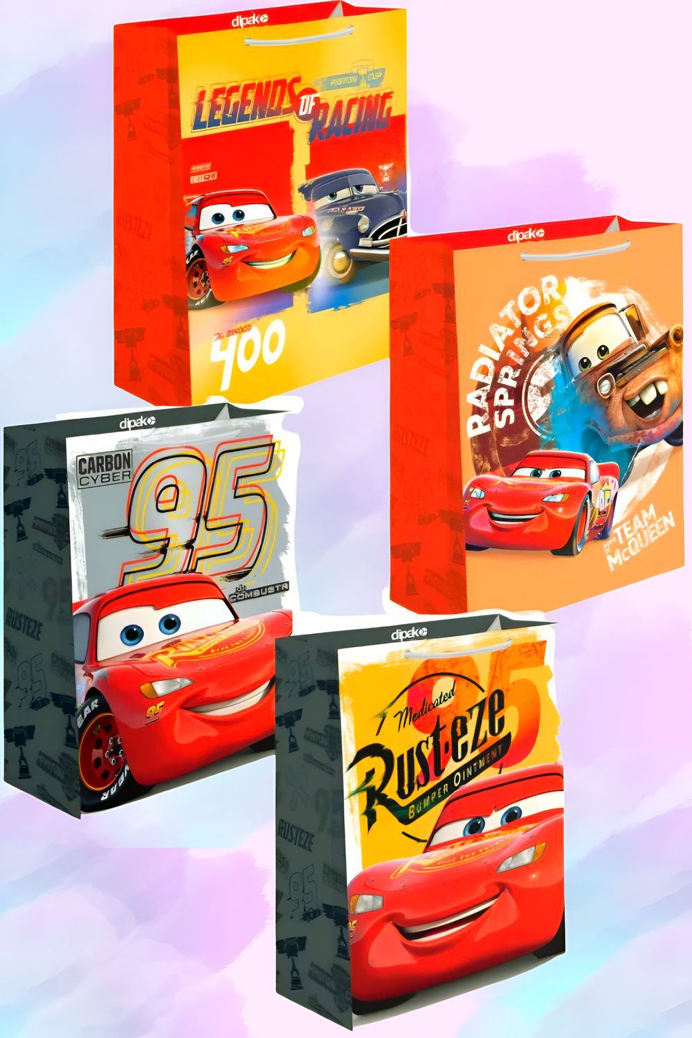 Bolsas de regalo c/10 CHICA Dipak cars