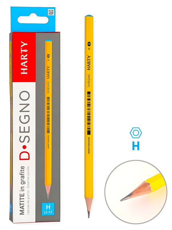 Lapices c/12 de dibujo H
