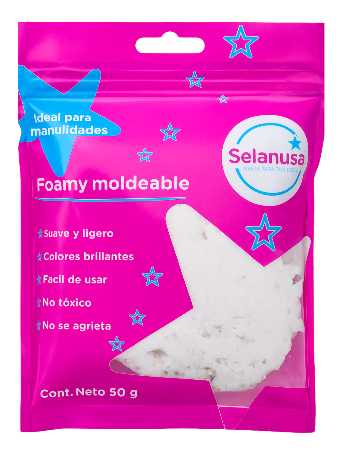 foamy moldeable blanco