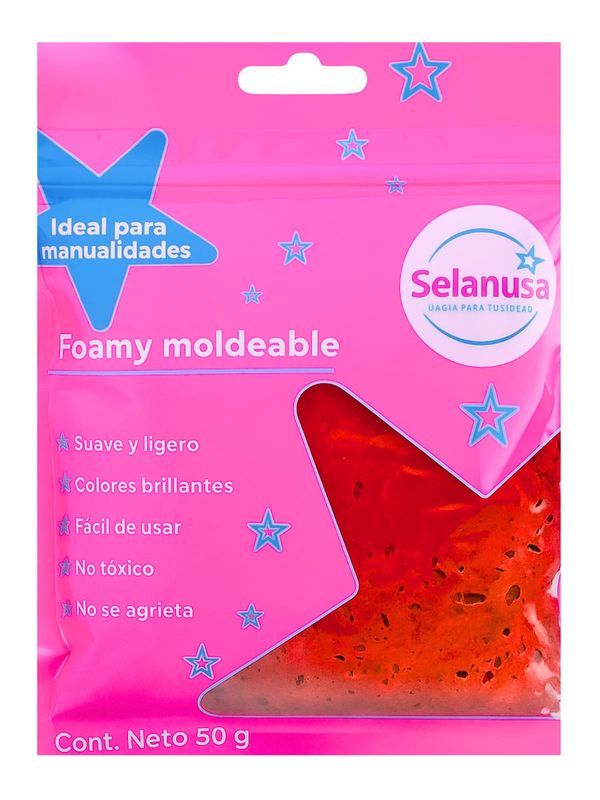 foamy moldeable rojo