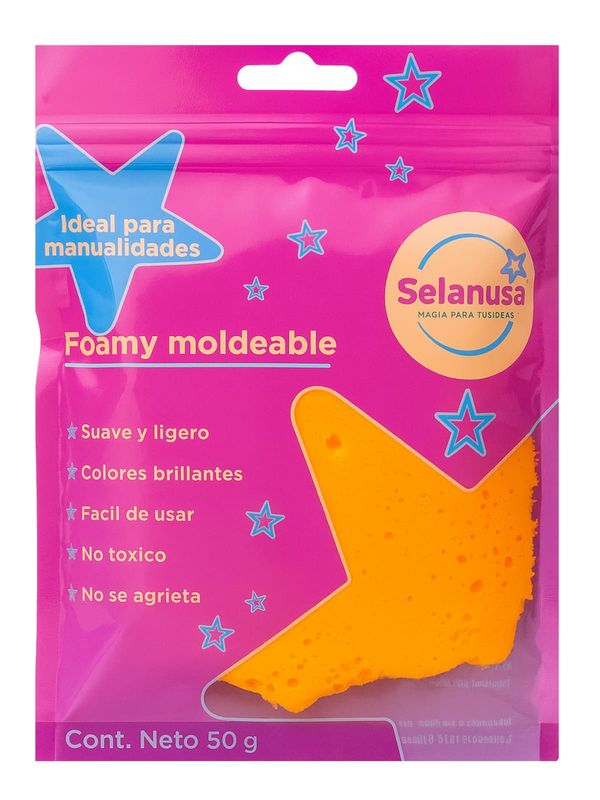 Foamy moldeable naranja