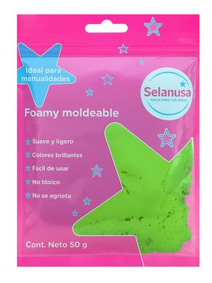 Foamy moldeable verde limon
