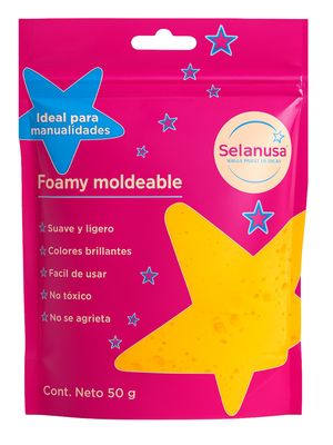 foamy moldeable amarillo mango