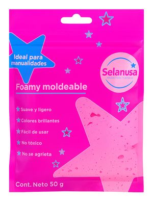 foamy moldeable rosa