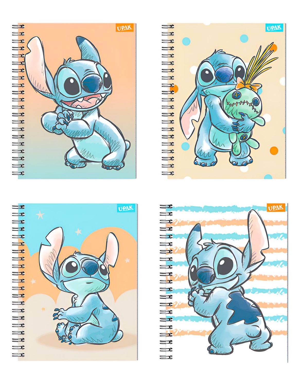 Cuadernos pasta dura 100H STICH