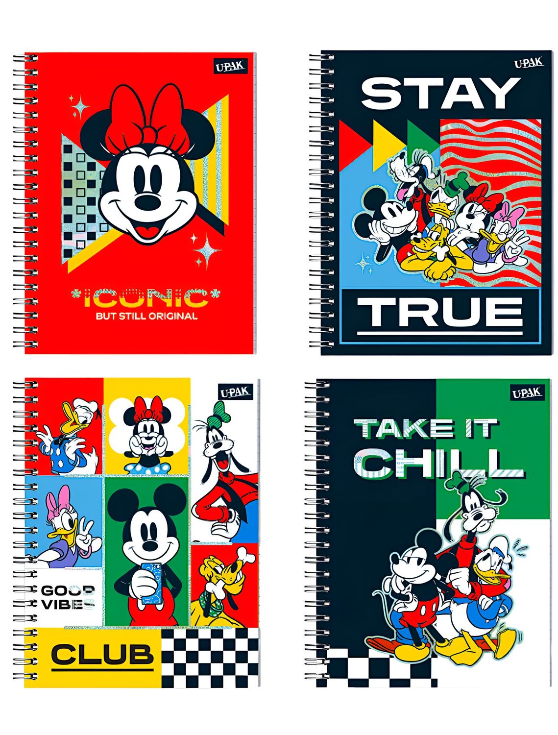 Cuaderno Pasta dura 100H MICKEY Y SUS AMIGOS