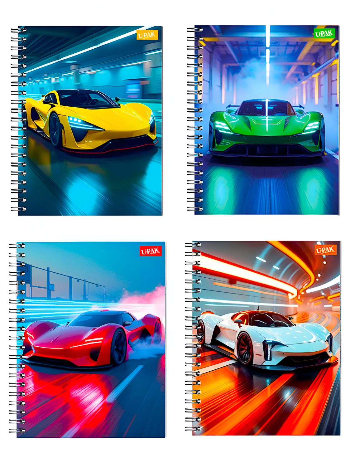 Cuaderno C7 Pasta SEMIRIGIDA  100H DEPORTIVOS