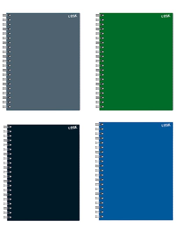 Cuadernos Pasta Dura 100H COLORES ELEGANTES