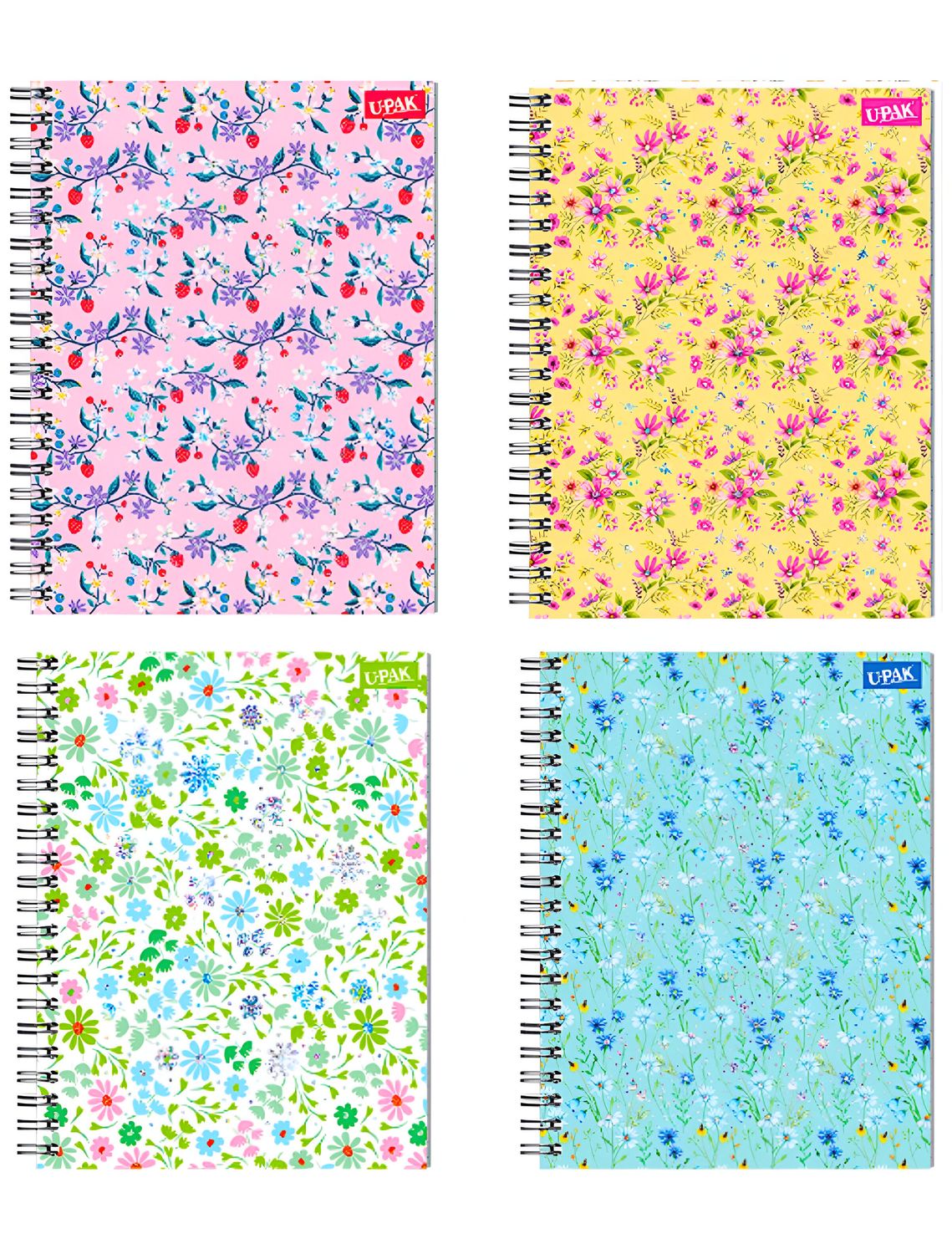 Cuaderno Pasta suave 100H FLORECER