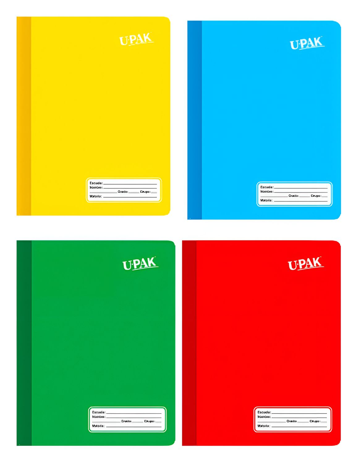 Cuaderno Frances  COCIDO 100 H COLORES