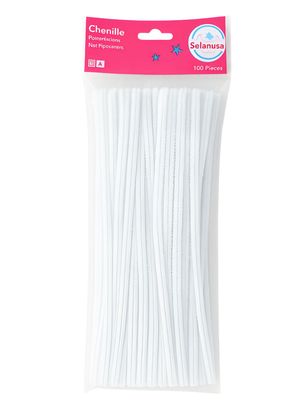 limpiapipas c/100 blanco