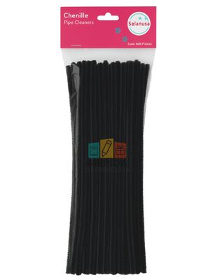 limpiapipas c/100 negro