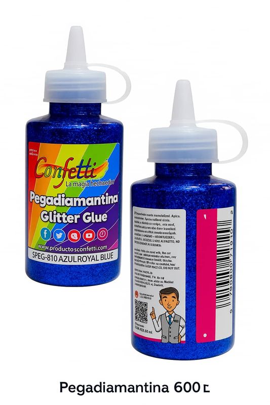 pegadiamantina 60ml azul rey