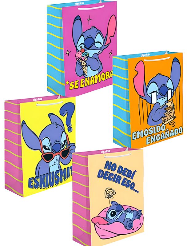 Bolsas de regalo CHICA c/10 Dipak 22x15 cm