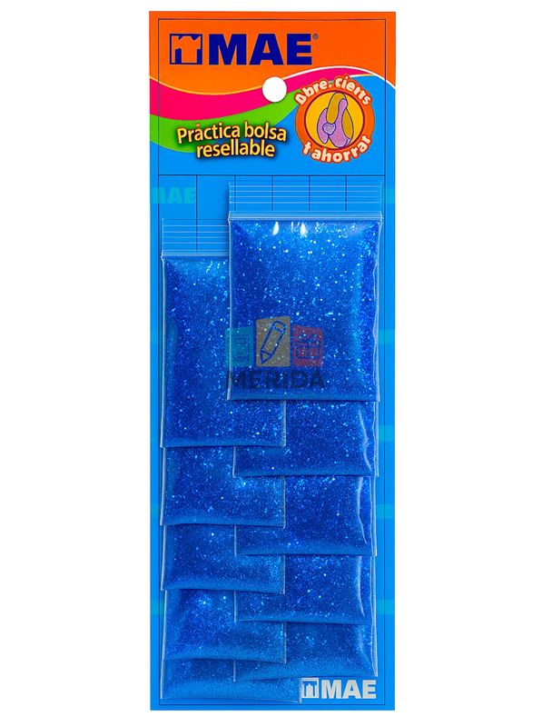 Diamantina 5gr - 10 sobres azul rey