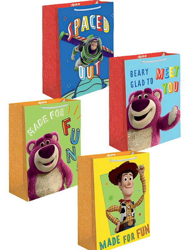 Bolsas de regalo C/10 MEDIANA Dipak 25x19cm