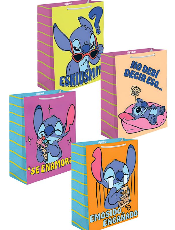 Bolsas de regalo C/10 MEDIANA Dipak 25x19cm