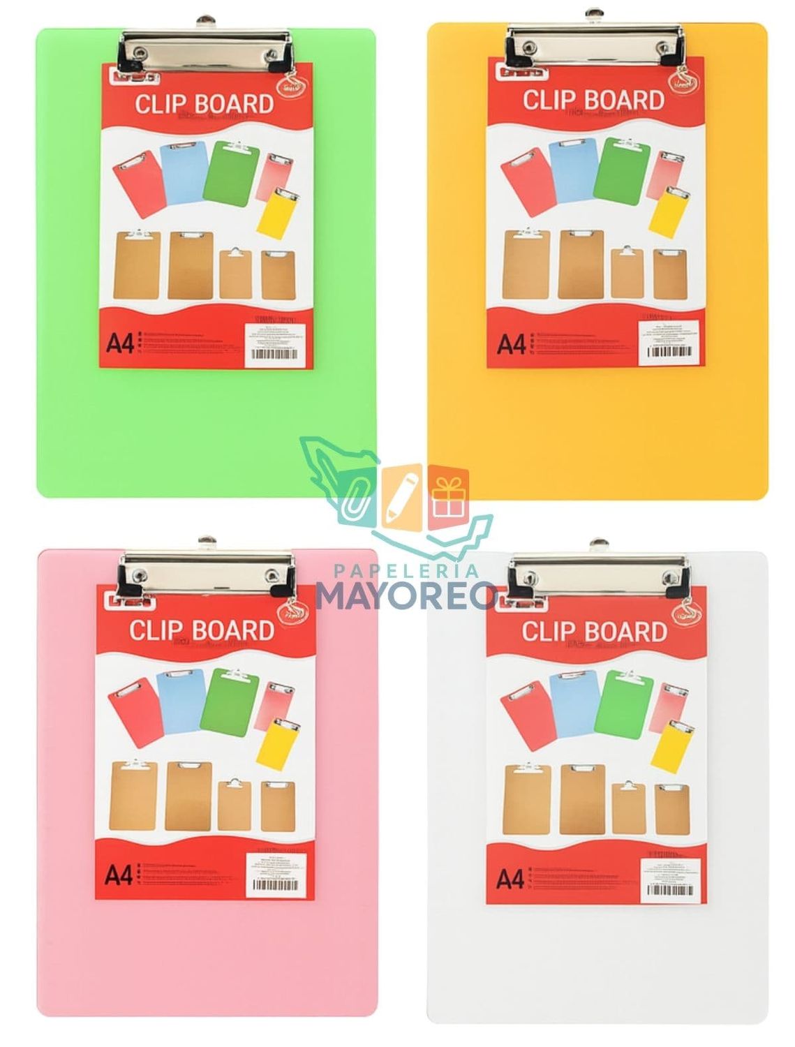 Tabla plastica carta
