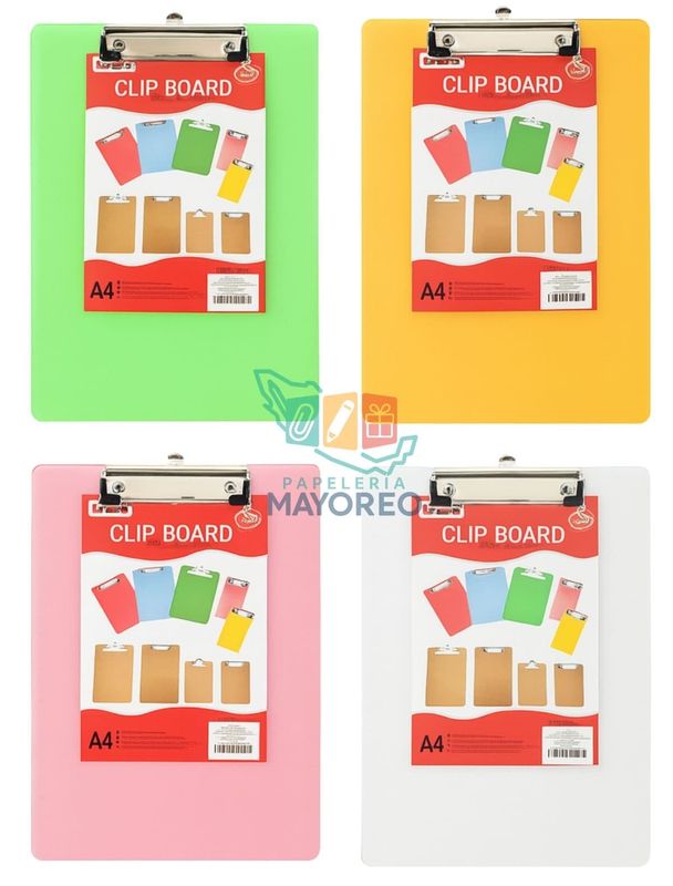 Tabla plastica carta