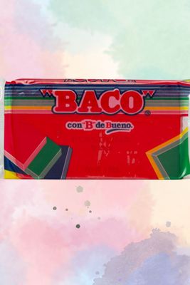 plastilina Baco en barra rojo