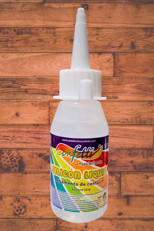 silicon 60ml confetti