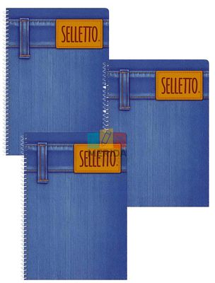 Cuaderno C7 profesional mezclilla