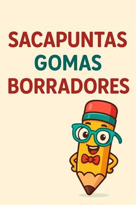 | Sacapuntas - Gomas de borrar |