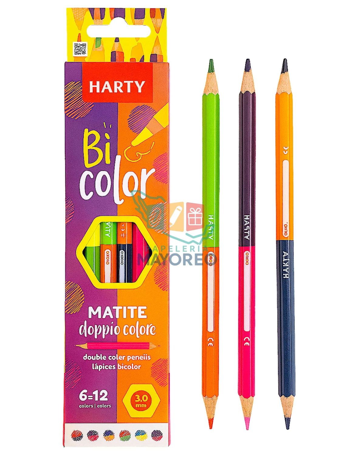 Colores Bicolor HARTY Magik – C/6 piezas