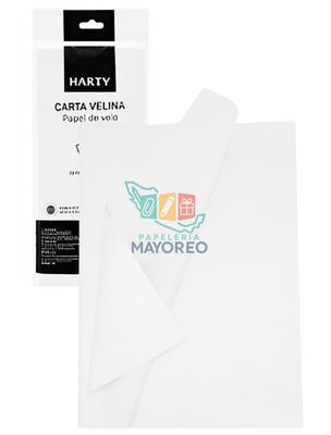 Papel china blanco c/10 HARTY Papel china blanco c/10 HARTY